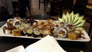 Vegan options made especially for me! at Teppan in Porto