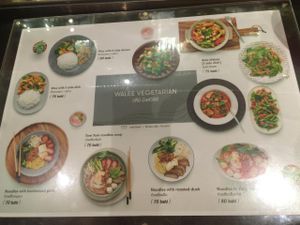 menu at Walee - EM Quartier in Bangkok