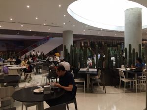 The food court at Walee - EM Quartier in Bangkok