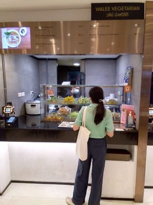 The ordering counters are all basically indistinguishable from each other. at Walee - EM Quartier in Bangkok