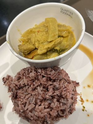 Green curry  at Walee - EM Quartier in Bangkok