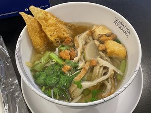 Noodles with roasted duck, 80 baht  at Walee - EM Quartier in Bangkok