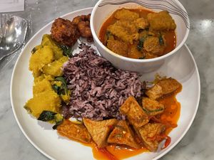 From the buffet with rice, 115 baht  at Walee - EM Quartier in Bangkok