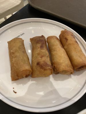 Spring rolls  at Walee - EM Quartier in Bangkok