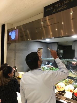 The food stall at Walee - EM Quartier in Bangkok