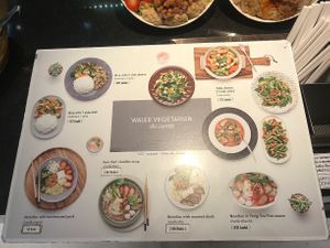 Menu :) at Walee - EM Quartier in Bangkok