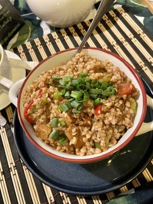   at Kiwi Vegan Cafe in Tbilisi