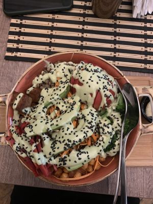   at Kiwi Vegan Cafe in Tbilisi