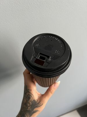 Apple + carrot juice (take away option)   at Kiwi Vegan Cafe in Tbilisi