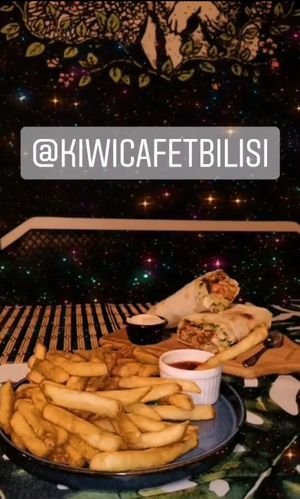  at Kiwi Vegan Cafe in Tbilisi