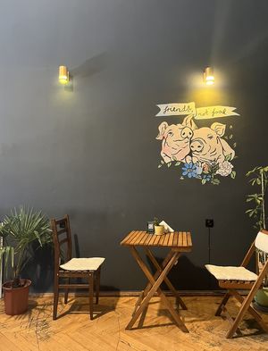  at Kiwi Vegan Cafe in Tbilisi