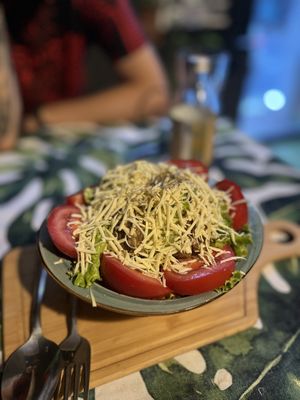   at Kiwi Vegan Cafe in Tbilisi