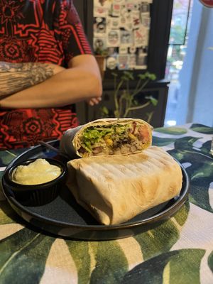   at Kiwi Vegan Cafe in Tbilisi