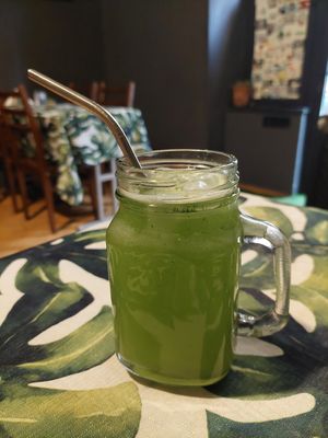 Homemade Mint Lemonade (8 GEL) at Kiwi Vegan Cafe in Tbilisi