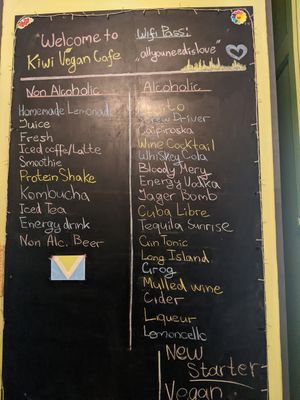  at Kiwi Vegan Cafe in Tbilisi