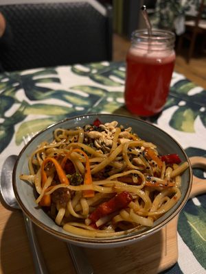   at Kiwi Vegan Cafe in Tbilisi