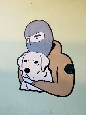   at Kiwi Vegan Cafe in Tbilisi