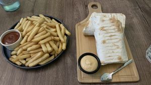   at Kiwi Vegan Cafe in Tbilisi