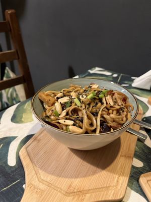   at Kiwi Vegan Cafe in Tbilisi