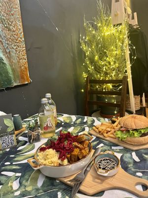   at Kiwi Vegan Cafe in Tbilisi