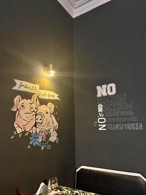   at Kiwi Vegan Cafe in Tbilisi