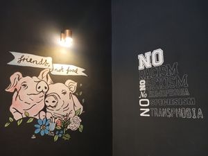  at Kiwi Vegan Cafe in Tbilisi