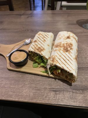   at Kiwi Vegan Cafe in Tbilisi