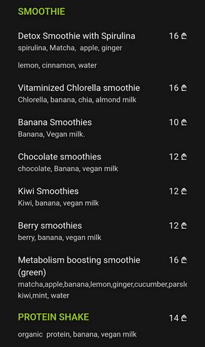  at Kiwi Vegan Cafe in Tbilisi