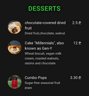  at Kiwi Vegan Cafe in Tbilisi