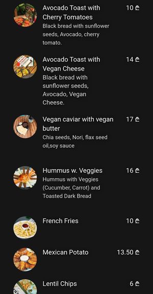  at Kiwi Vegan Cafe in Tbilisi