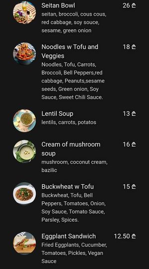  at Kiwi Vegan Cafe in Tbilisi