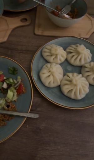   at Kiwi Vegan Cafe in Tbilisi