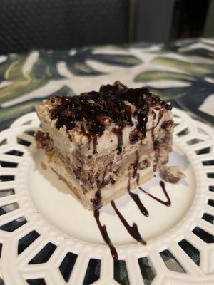 Millennial cake  at Kiwi Vegan Cafe in Tbilisi