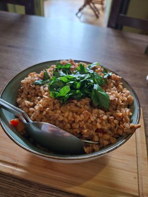  at Kiwi Vegan Cafe in Tbilisi