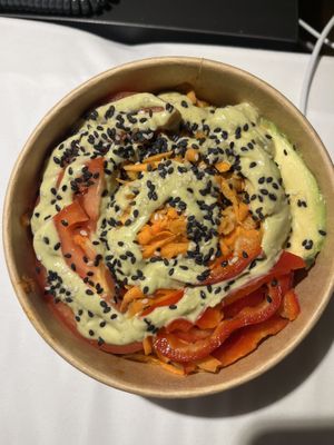   at Kiwi Vegan Cafe in Tbilisi