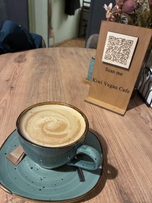   at Kiwi Vegan Cafe in Tbilisi