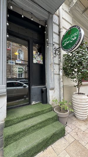   at Kiwi Vegan Cafe in Tbilisi