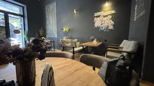   at Kiwi Vegan Cafe in Tbilisi