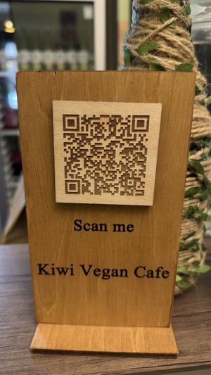  at Kiwi Vegan Cafe in Tbilisi