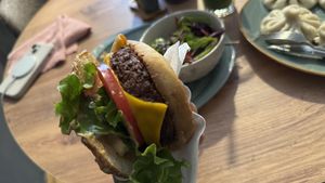   at Kiwi Vegan Cafe in Tbilisi