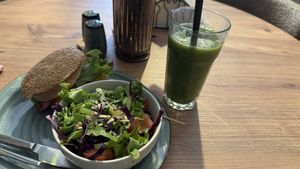   at Kiwi Vegan Cafe in Tbilisi