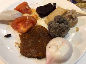 Lunch buffet at CS Vegan in Hong Kong Island