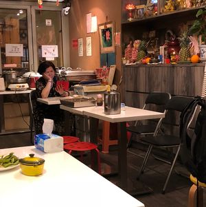 dnt let this pic put you off  at CS Vegan in Hong Kong Island