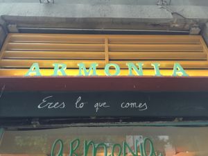 you are what you eat  at Casa Griega in Barcelona