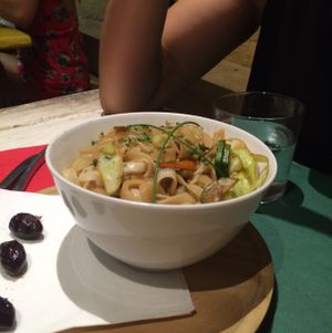 pasta  at Casa Griega in Barcelona