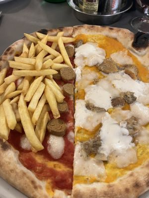 Lucia+Patatine&ZuccottaVegan  at Pizzeria Gardesana in Bussolengo