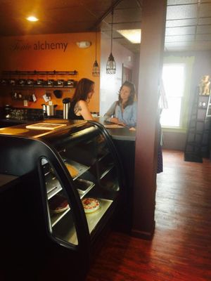 the tonic bar at pure alchemy at Wild Alchemy in Wallingford