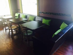 cool seating at Wild Alchemy in Wallingford