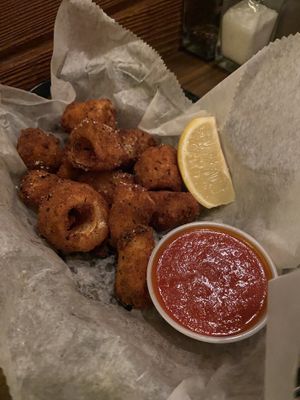 Vegan Fried Calamari (Special).  at Triangle Tavern in Philadelphia