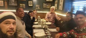 Top Tier food, eating out with Rutgers Youth Success Program at Triangle Tavern in Philadelphia